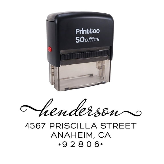 Printtoo Teacher's Stamp Party Time! Self-inking stamp Rubber stamp Enjoy For School Classroom & Homework Supplies-42x9 mm - Black