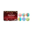 thumbnail image 1 of OceAura Christmas Bath Salt Ball, Bubble Shower Fragrance Moisturizing Flowers Lasting Fragrance Plant Gentle Cleaning, 1 of 5