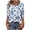 Khaki-Shirts, variant on Jsaierl Women's 3/4 Sleeve Tops Casual Round Neck Shirts Retro Graphic Petite Blouses Soft Elegant T-shirts Top S-5XL