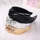 thumbnail image 2 of Diademas para mujer, banda para la cabeza, turbante ancho anudado, diademas bonitas de moda, accesorios para el cabello para niñas y mujeres, 3 uds., 2 of 5