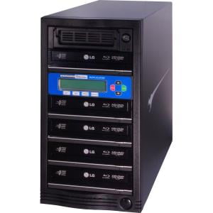 Kanguru 5 Target, Blu-ray Duplicator with Internal Hard Drive - Standalone - Blu-ray Writer - 10x BD-R, 16x DVD R, 16x DVD-R, 52x CD-R, 4x DVD R, 12x DVD-R - 6x BD-RE, 8x DVD R/RW, 8x DVD-R/RW, (Best Stand Alone Cd Player)