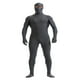 thumbnail image 5 of Traje Zentai Macarena Spandex Elástico Cremallera Espalda Gris, 5 of 6