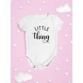 thumbnail image 3 of Little Thing Bodysuit Infant -GoatDeals Designs,  Newborn, 3 of 4