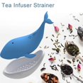 thumbnail image 3 of 1 Pcs Whale Tea Maker Silicone Loose Tea Infuser Accessories Tea Filter Bags Fish Tea Infuser Loose Leaf Tea Filter, 3 of 5