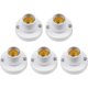 thumbnail image 1 of Newway 5pcks E14 Lamp Holder,e14 Screw Light Bulb Holder, Plastic Ceiling Lamp Socket Crday Gift, 1 of 5