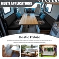 thumbnail image 3 of Yuyamidu Dachshund RV Dinette Cushion Covers Cute Camper Cushion Covers Black Camper Cushion Slipcover 1 Pcs Bench Cover 1 Pcs Backrest Cover RV Decor, 3 of 7
