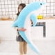 thumbnail image 2 of 1pc 160CM Big Size kawaii Dolphin Plush Toys Lovely Stuffed Soft Animal Pillow Dolls for Children Girls Sleeping Cushion Gift, 2 of 5