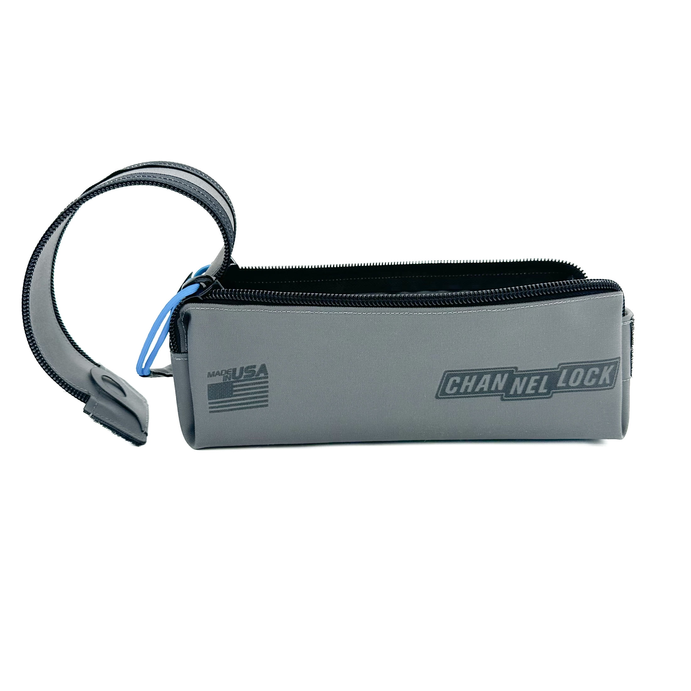 CHANNELLOCK Premium Dual Zip Pouch Tool Bag, Water Resistant LASERLOCK Material, Manufactured to U.S. Military Specifications, Made in USA (ZPS2G)