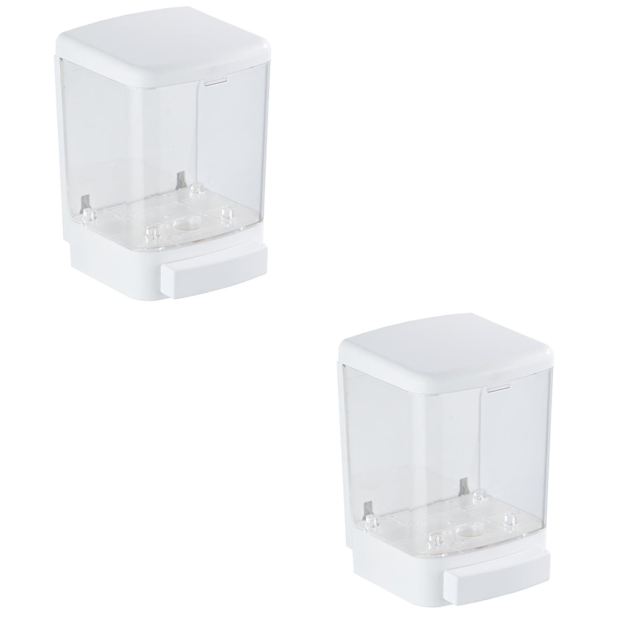 2pcs Hand Dispenser Foaming Manual Soap Dispenser Wall Mount Soap Despenser
