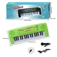 thumbnail image 1 of QJUHUNG Clavier Électronique Vert à 37 Touches avec Microphone et Câble USB-C - Enregistrement et Lecture du Rythme à Ton Réglable - Parfait pour Cadeaux d'Anniversaire Halloween Noël & Vendredi Fou, 1 of 4