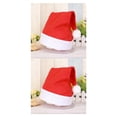 thumbnail image 4 of Yuarrent Sombrero de Navidad no tejido, reutilizable, lavable, plegable, con temática de Navidad, gorro de Papá Noel, accesorios de decoración para la Type1 NO1 Yuarrent CBP009436, 4 of 5