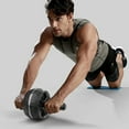 thumbnail image 5 of AB Slide ABS Exercise Big Abdominal Wheel Roller Home Non-Slip Training Equipment No Noise Gym Strength Workouts ABS Roller, 5 of 19