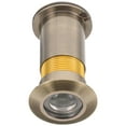 thumbnail image 1 of 1Pack Copper Glass Door Viewer for Front Door Security Wide Angle View Dark Brown 6.5x4Cm, 1 of 9