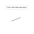 thumbnail image 3 of Uxcell Watch Band Link Pin 1.5mm Dia Stainless Steel Double Flanged End Spring Bar Pins for 19mm Watch Strap 200 Pack, 3 of 5