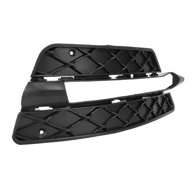 Bezel Bumper Grille Enhanced Stability DRL Daytime Running Light Grill Cover Replacement for C-Class W204 Amg-Line 2011 to 2014
