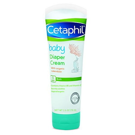 Cetaphil Baby Diaper Cream with Organic Calendula, Vitamin B5 and E , 2.5