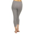 thumbnail image 2 of Felina | Lurra Capri Leggings (Heather Charcoal, Small), 2 of 2