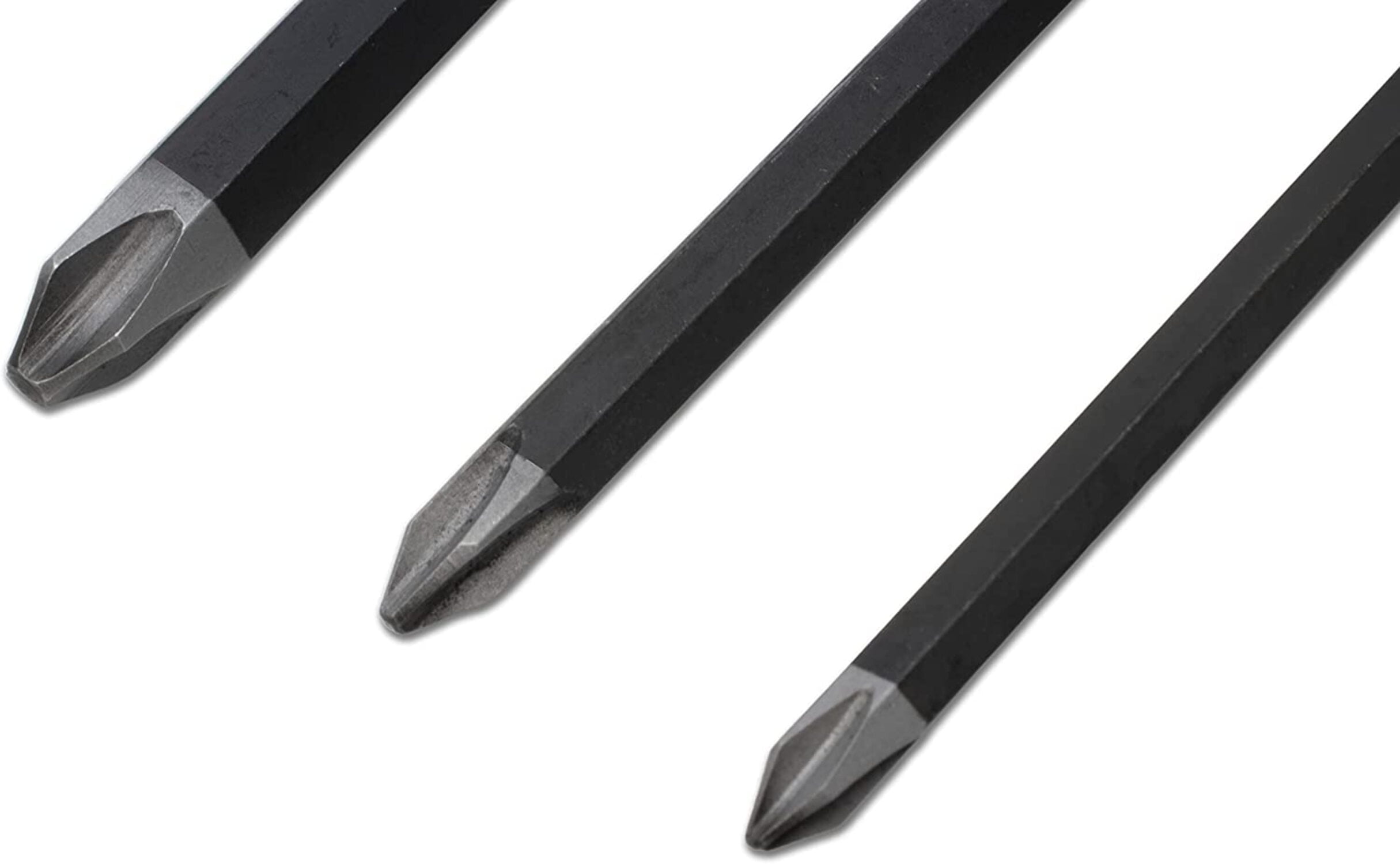 RW 0059-011 RiftWild Professional JIS #1#2#3 Screwdrivers (Japanese  Standard) S2 Tool Steel Screwdrivers (Set of 3) Small Medium Large Metric Full Tang Solid Shaft Screw Driver