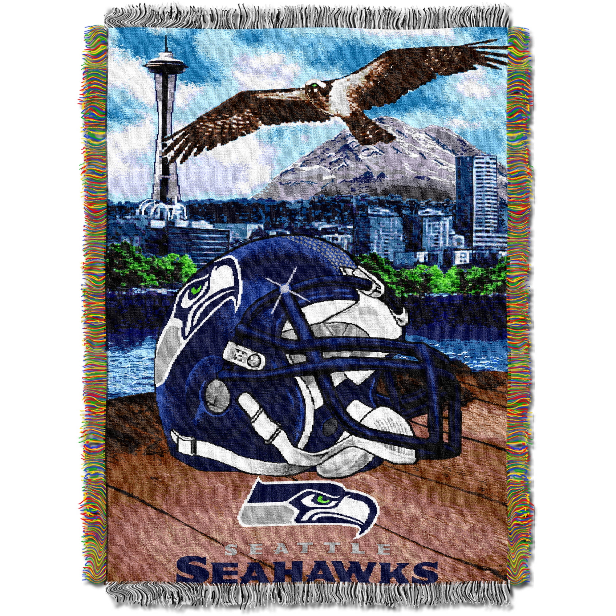 NFL, Los Angeles Rams “Super Bowl 53 Champions” Woven Tapestry Throw  Blanket – by The Northwest Company 