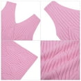 thumbnail image 5 of Yesfashion Womens V Neck Sleeveless Sweaters Vest Casual Knit Pullover Tank Tops Summer Cami Shirt, 5 of 5