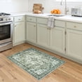 thumbnail image 5 of Brisasol Throw Rugs with Rubber Backing Washable Small Rug 2x3 Indoor Doormat Green Kitchen Rugs for Bedroom Entryway, 5 of 7