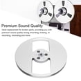 thumbnail image 3 of 7 Inch Empty Tape Reel, Aluminum Alloy Universal Open Takeup Reel with 2 Holes, for Tape Player, 3 of 7