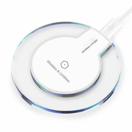 Fast Wireless Charger, Qi Wireless Charger Pad Compatible with Apple iPhone X iPhone 8/8 Plus Samsung Note 8 S8/S8 Plus/S7/S7 Edge/S6 Nokia Universal Wireless Charger Stand
