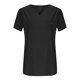 thumbnail image 4 of Top de Manga Corta de Verano para las Mujeres de Tamaño Grande Falso Bolsillo V-Cuello Camiseta, Mezcla de Poliéster Algodón Spandex Top Casual, Lavado a Mano Más Tamaño, 4 of 6