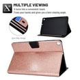 thumbnail image 5 of Galaxy Tab A 10.1 2019 Case, Dteck Glitter Sparkle PU Leather Folio Case Multi-angle Viewing Stand Protective Cover with Card Slots for Samsung Galaxy Tab A 10.1 2019 Model sm-T510 T515, Rosegold, 5 of 6