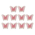 thumbnail image 1 of Parches de Mariposa Uxcell para Planchar, Parché Bordado para Coser para Reparación de Mochilas, Ropa, Zapatos Rosa, 1 of 6