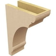 thumbnail image 5 of 5"W x 10"D x 15"H Classic Hughes Rough Cedar Woodgrain TimberThane Corbel, Primed Tan, 5 of 6