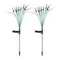 thumbnail image 1 of Luces solares de jardín impermeables, luces decorativas que se balancean, luces de luciérnaga alimentadas por energía Solar para decoración de jardín al aire libre, 2 uds., 1 of 7