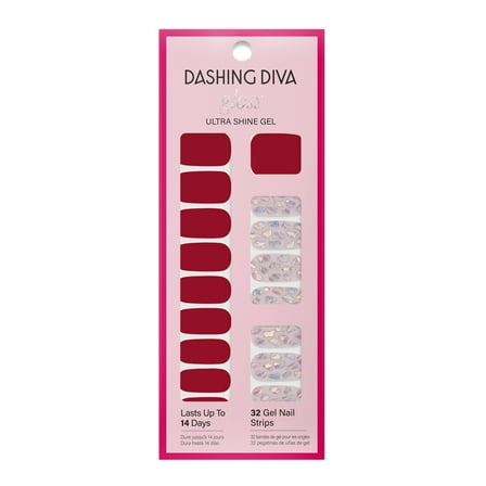 Dashing Diva GLOSS Ultra Shine Gel Palette, Nail Stickers, Dance Floor, 32ct