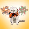 thumbnail image 2 of Halloween Bell Pet Collar Nylon Mesh Elastic Rope Design Cat Collar Dog Collar, 2 of 10