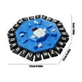 thumbnail image 2 of NAOJIE Word Game Family Board Game with Digital Display Timer and 2 Categories Modes Fun Fast-Paced 24-Letter Game(Blue),Tapple Game,Wavelength Board Game,Family Board Games, 2 of 7