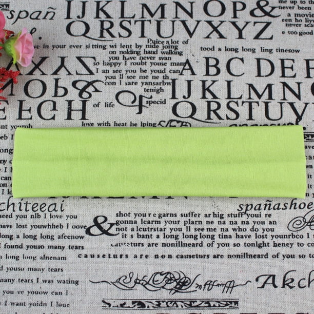 Accesorios para el cabello, diadema de yoga, diadema deportiva, diadema elástica monocromática