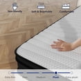 thumbnail image 4 of Queen Mattress, 10 Inch Hybrid Memory Foam Mattress in a Box with Individual Pocket Spring for Motion Isolation & Silent Sleep, CertiPUR-US, 100 Nights Trial, 4 of 7