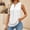 White, variant on Idoravan Tank Tops for Women Casual Fashion Women Knitted V-Neck Ladies Solid SlimTank Top