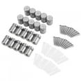 thumbnail image 1 of Stainless Steel Glass Standoff Sign Mounting Hardware (20pcs, M16*20mm), 1 of 14