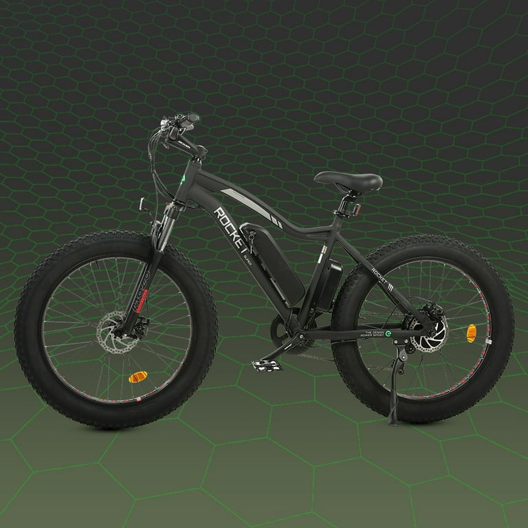 Ecotric 26 Inch Fat Tire Electric Bicycle Powerful 500 W Motor 36
