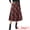 Red Green, variant on DARING DIVA Women's Vintage Plaid A-Line Work Long Maxi Skirt X-Small Khaki