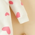 thumbnail image 6 of Kogui Baby Boy Clothes Baby Boy Clothes Little Brother Romper Jumpsuits 2Pcs Clothing One Piece Lil Bro Set Outfit 0 3 6 9 12 18 24 Months (Pink,6-9 Months), 6 of 6