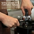 thumbnail image 3 of 54mm Espresso Accessories Kit, Espresso Distribution Tool, Spring Loaded Calibrated Tamper and Dosing Funnel Set, Coffee Distributor Leveler Fits Breville 54 mm Machines and Portafilter, 3 of 7