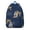 Hawaiian Palm Le, variant on Vintage Paisley Floral Travel Backpack for Women, Retro Boho Pattern Bookbag, Aesthetic Mandala School Daypack