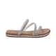 thumbnail image 1 of Sandalias Mujer NÓMADAS Comodas Suela Baja Calor plateado, 1 of 4