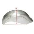 thumbnail image 3 of Vintage Indian Chief Civilian Plunger Front & Rear Raw Mudguard Fender Set, 3 of 5