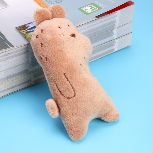 Animal de peluche gato juguete Catnip divertido Teaser gato menta mascota gatito juguetes interactivos Hugtrwg Para estrenar