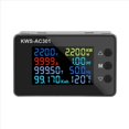 thumbnail image 1 of VoltíMetro de Corriente con Pantalla Digital VatíMetro de CA de 50-300V Medidor EléCtrico Multifuncional Detector de Potencia CA 20A, 1 of 5