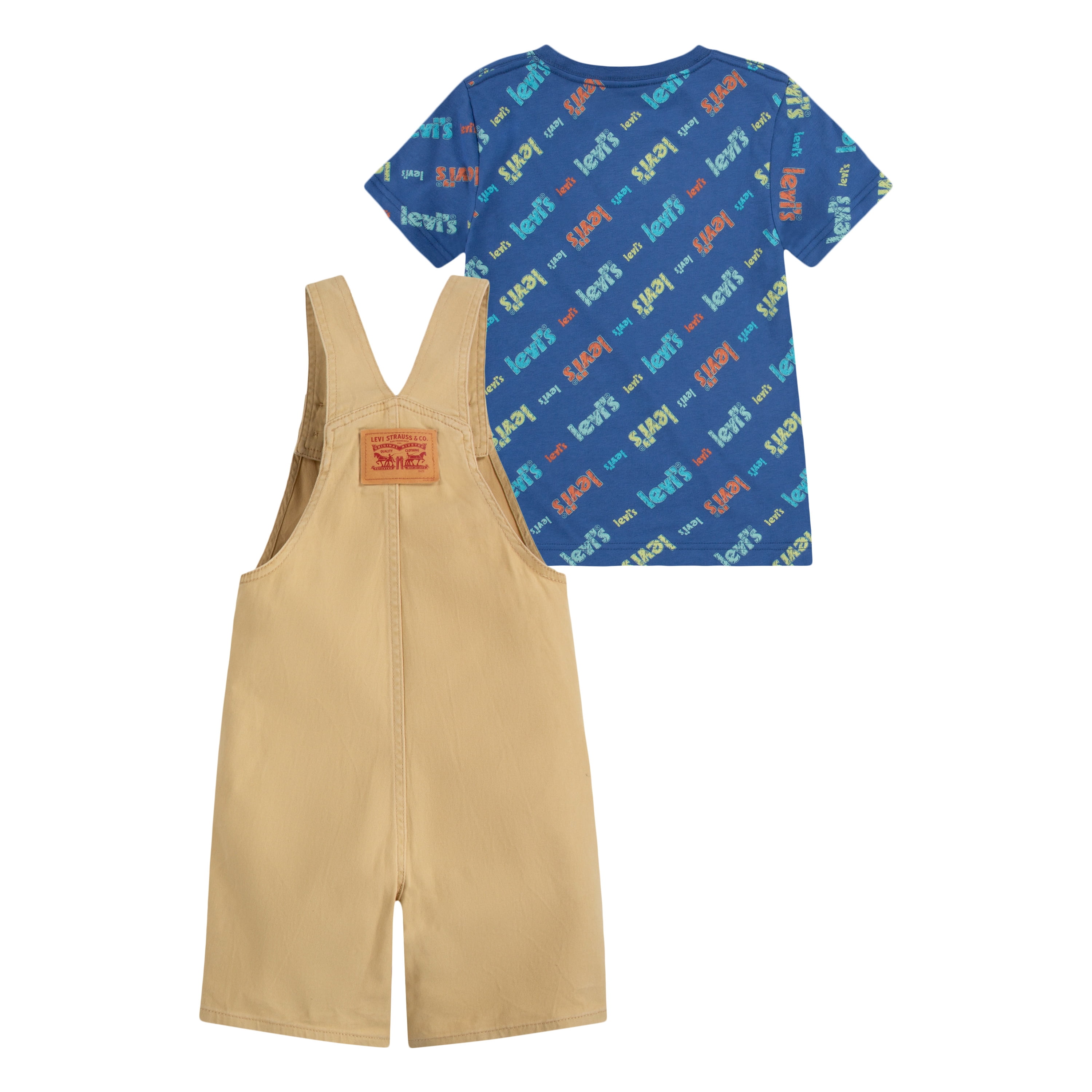 Levi's Boys Poster Logo Tee Shortall Set, Sizes 4-7