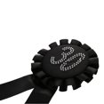 thumbnail image 4 of Cinta Roseta Broche Fiesta de Cumpleaños Favor Soledad 30 Premio Negro 6 piezas, 4 of 8